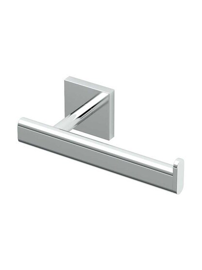 Elevate Euro Toilet Paper Holder in Polished Chrome.